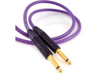 Melodika Jack 6,3Mm - Jack 6,3Mm Kabel 4M Lilla