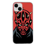 ERT GROUP Coque de téléphone Portable pour Apple Iphone 14 Original et sous Licence Officielle Star Wars Motif Darth Maul 004 Parfaitement adapté à la Forme du téléphone Portable, Coque en TPU