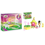 My Fairy Garden Unicorn Garden and the Magical Wishing Well, Pink & FH002 Hop's Hideaway Playset, Multicolour, One Size