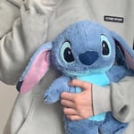 Anime Kawaii Stitch Plysch Varmvattenflaska Vinter Hem Vattenpåfyllning Handvärmare i