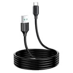 Joyroom Long-Lasting 15W USB-A til USB-C Kabel 2m - Svart