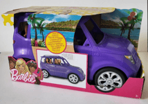 MATTEL BARBIE sa voiture violette 4 places dès 3 ans