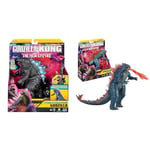 MonsterVerse Godzilla x Kong: The New Empire, 7-Inch Authentic Titan Evolution & Godzilla x Kong: The New Empire, 6-Inch Godzilla Evolved Action Figure Toy, Iconic Collectable Movie