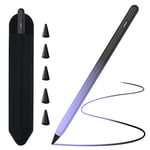 TQQ Stylet pour Apple iPad 2018-2024, Puce Pro Précision au Pixel Près, Sensibilité à l'Inclinaison & Adsorption Magnétique, Pencil pour iPad 10/9/8/7/6, Pro 11"/12,9"/13" M4, Air 3/4/5/M2, Mini 5/6