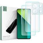 Xiaomi Redmi Note 13 Pro (5G) / Poco X6 Tech-Protect Supreme Set - 2 x Skärmskydd och Kameralinsskydd - Genomskinlig