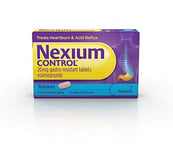 Nexium Control Heartburn and Acid Reflux Relief Tablets, 7 Tablets