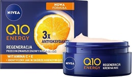 Yövoide Nivea Q10 Energy Recharging, 50 ml