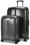 Samsonite Attrix 55cm & 75cm Hardside Luggage Set Anthracite