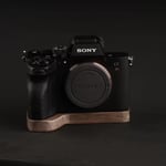 Sony A7R5 A7R4 A7R3 A7S3 A1 Cage de base de protection en bois massif ultra-légère pour caméra et pelle - Type gray(A7C)