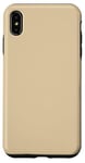 Coque pour iPhone XS Max Coque beige kaki