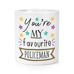 You're My Favourite Policeman Stars Makeup Brush Pencil Pot - Police Best