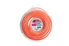 Ratioparts Fil de Nylon 3,9 mm Tornado Alu-Cut 26 m de Fil de Tondeuse Orange