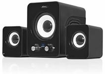 Enceinte Haut-parleur Multimédia 2.1 - 6W RMS - Noir pour PC et MAC