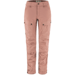 Fjällräven Women's Keb Trousers Curved Dusty Rose, 44 Regular