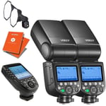 Twin Godox V860iii with XPro for Sony