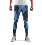 DNAmic Primary M Long Tights Deconst Camo/Classic Blue - L