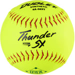 DUDLEY ASA Thunder Hycon Slowpitch Synthetic Softball - 12 Pack, Yellow, Size 12 (4A069YA)