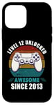 iPhone 12 mini Level 12 Unlocked Awesome Since 2013 Video Gamer 12 Birthday Case