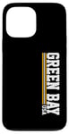 iPhone 13 Pro Max Green Bay WI Hometown Pride Vintage Iconic Green Bay Case