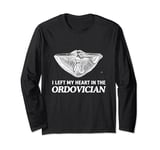 I Left My Heart In The Ordovician Brachiopods Paleontology Long Sleeve T-Shirt