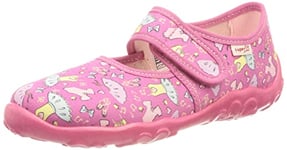 Superfit Girls Bonny Slippers, Pink Pink 5530, 3 UK