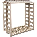 Vidaxl - Abri de stockage à bois de chauffage 150x90x176 cm Pin imprégné n/a