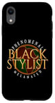 Coque pour iPhone XR Styliste noire Phenomenal Melanated