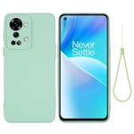 OnePlus Nord 2T (5G) Silikon Bakdeksel m. Stropp - Grønn