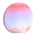 Sunrise Alarm Clock   Light with  Control, Dual Sided  Alarm5253