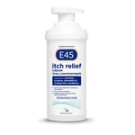 2x E45 Itch Relief Cream for Dry Skin Pump 500g - for Dry Skin/Eczema/Dermatitis