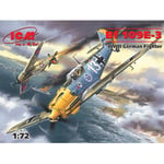 MESSERSCHMITT Bf 109E-3 WWII GERMAN FIGHTER KIT 1:72 ICM Kit Aerei Modellino