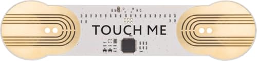 Playtronica TouchMe Midi Controller (Contrôleur MIDI tactile, Production musicale, Compatible avec les synthétiseurs et les ordinateurs, Taille de poche, Interface audio), Noir