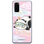 BABACO ERT Group Coque de téléphone Portable pour Samsung S20 FE / S20 FE 5G Original et sous Licence Officielle Motif Panda 001 Parfaitement adapté à la Forme du téléphone Portable, Coque en TPU