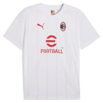 Milan Tränings T-Shirt Pre Match - Vit - PUMA, storlek Medium