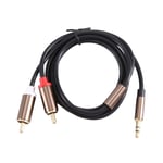  Cable Hifi Stereo 3.5Mm To  Audio Cable Aux  Jack 3.5 Y Splitter for5938