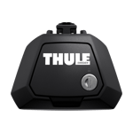 Thule Raised Rail Evo lasthållarfot 4-pack svart