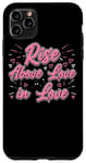 iPhone 11 Pro Max Rise Love above Love heart leaf sweet Valentine's Day Case
