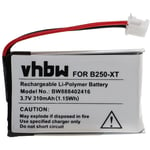 Batterie compatible avec Keychain Cam 808 appareil photo (310mAh, 3,7V, Li-polymère) - Vhbw