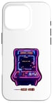 Coque pour iPhone 16 Pro Manette de jeu d'arcade rétro classique