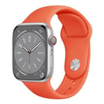 Sport Reim Apple Watch 8 (41mm) - Aprikos