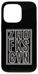 iPhone 13 Pro Zero F ks Given Bold Graphic Zro Fks Gvn Case