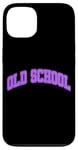 iPhone 13 Purple Graphic Old School Purple Graphic Case