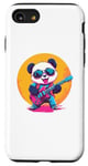 Coque pour iPhone SE (2020) / 7 / 8 Panda jouant de la guitare