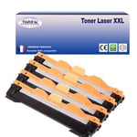 4 Toners compatibles aavec Brother TN1050 pour Brother HL1210W, HL1212W - 1 000 pages - T3AZUR