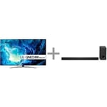 LG 65QNED96 65" 8K QNED Mini-LED -televisio + LG S90TY 5.1.3 Soundbar Dolby Atmos -tuotepaketti