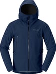 Norrøna Men's Falketind GORE-TEX Jacket Indigo Night Blue, XXL