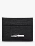 Longchamp Le Roseau Leather Card Holder