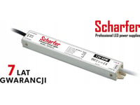 Prescot Prescot Scharfer Sch-60-12 Hermetisk Led-Strømforsyning 12V 60W Hvit