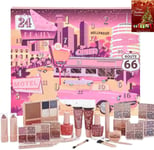 JOLAFUNBS Q-Ki 24 Days Hollywood Beauty Makeup Advent Calendar 2024 & Xmas Cards