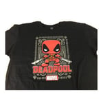 T-Shirt Marvel - Deadpool Red Collector Corps Taille Xl